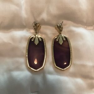 Kendra Scott Purple Earrings!